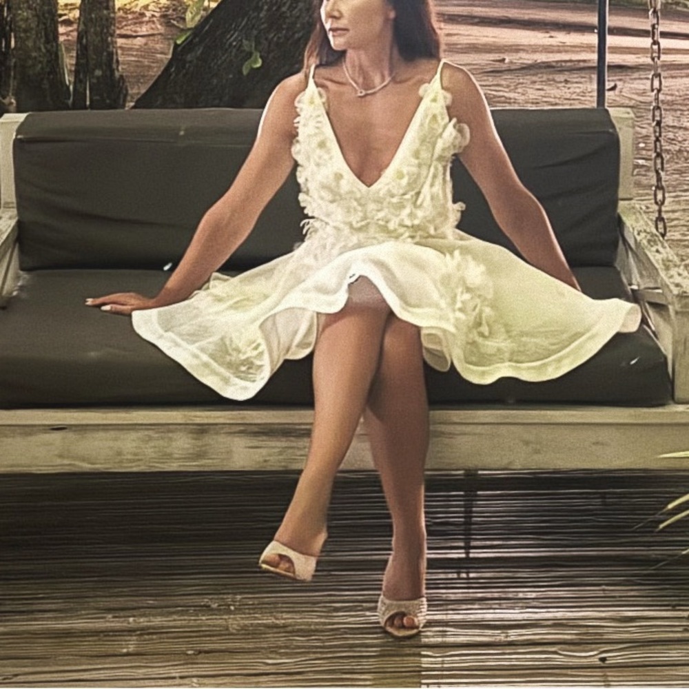 Zimmermann White Floral Formal Dress - Picture 8 of 10